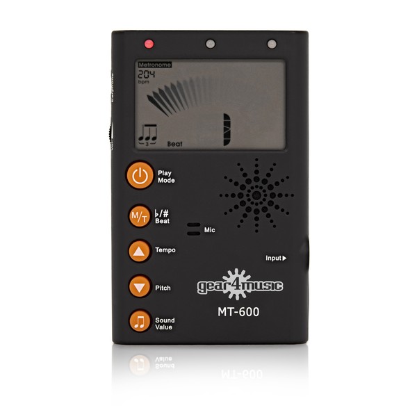 MT-600 Metronome Tuner by Gear4music
