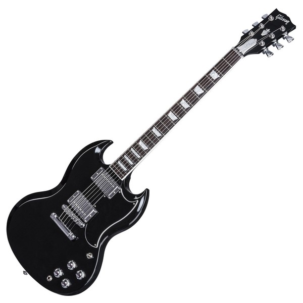 Gibson SG Standard HP Electric Guitar, Ebony (2017)