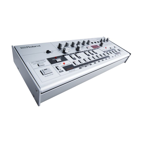 Roland Boutique TB-03 Module with K-25m Keyboard - Synth Angled