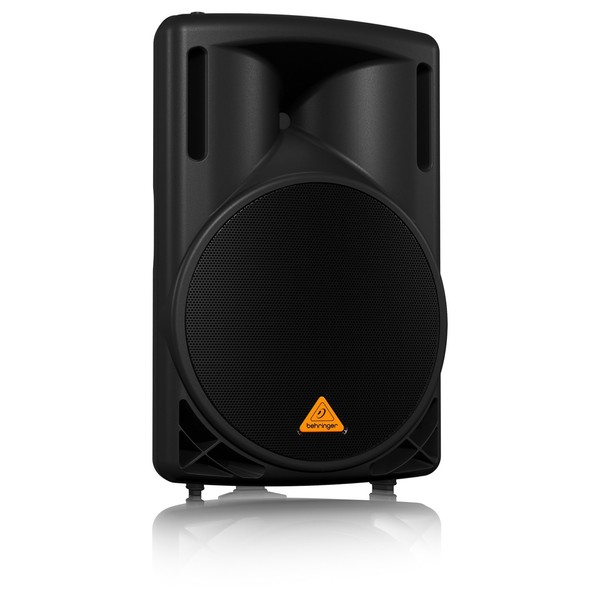 Behringer B215D Eurolive Active PA Speaker, Front Angled Right