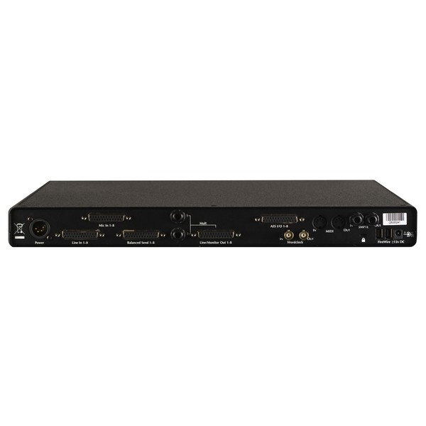 Metric Halo ULN8 Mobile Outboard Firewire Interface - Rear