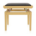 Adjustable Piano Stool by Gear4music, Light Cherry
