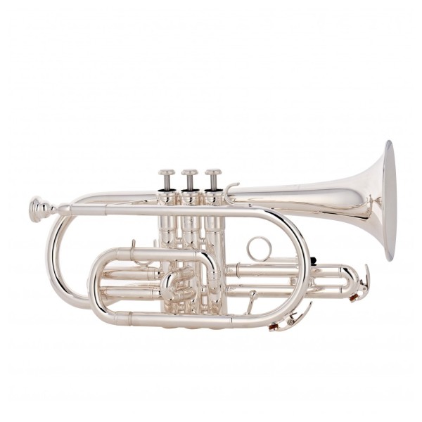 Yamaha YCR2330SIII Student Cornet Beginners Pack, Silver Plated 2