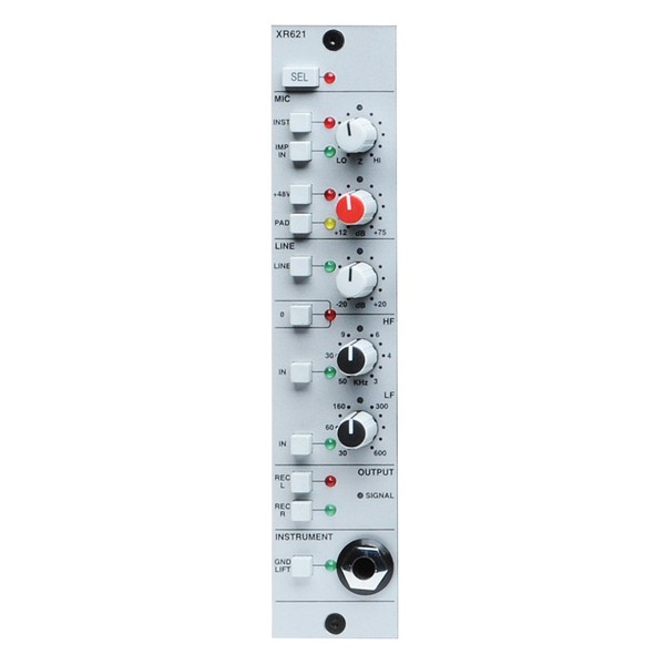 SSL XRack Mic Pre Module XR621 - Front