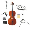 Yamaha VC5S Violonchelo de Estudiante 4/4, Set de Principiante