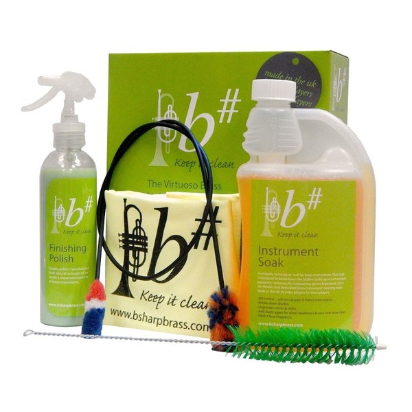 Bsharp Virtuoso Brass Instrument Cleaning Kit