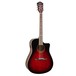 Fender T-Bucket 300CE Electro Acoustic Guitar, Trans Cherry Burst