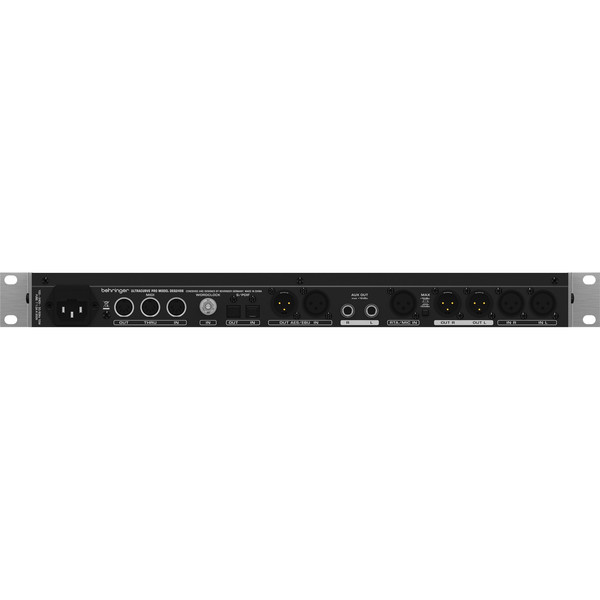 Behringer DEQ2496 Ultracurve - Rear View