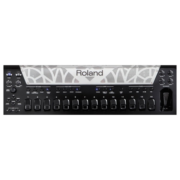 Roland FR-8X V-Accordion, Piano-Type, Black at Gear4music