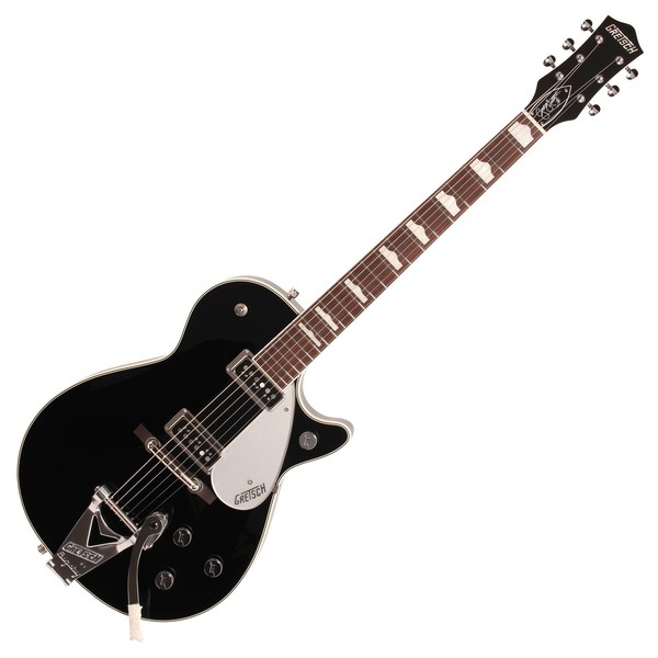 Gretsch G6128T-GH George Harrison Signature Duo Jet Guitar, Black