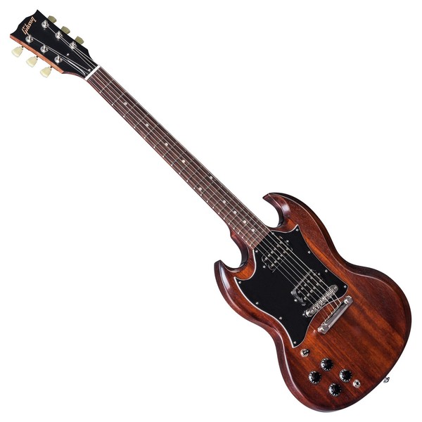 Gibson SG Faded T Left Handed Electric Guitar, Worn Brown (2017)