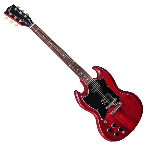 Gibson SG Faded T Left Hand Electric Guitar, Worn Cherry (2017)