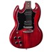 Gibson SG Faded T Left Hand Electric Guitar, Worn Cherry