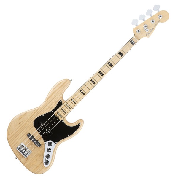 Fender American Elite Ash Jazz Bass MN, Natural