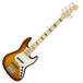 Fender American Elite Ash Jazz 5 String Bass V MN, Tobacco Sunburst