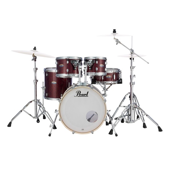 Pearl Decade Maple 20'' Fusion W/ Hardware Pack, Crimson Galaxy Flake