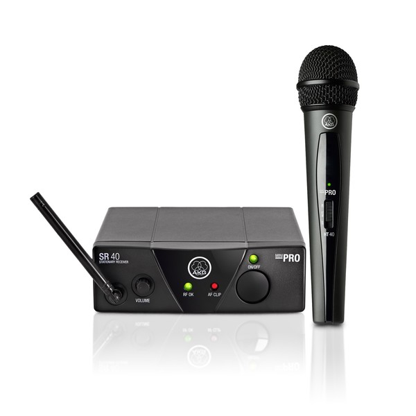 AKG WMS40 Mini Wireless Vocal Microphone Set ISM2