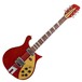 Rickenbacker 660 12 String Electric Guitar, Ruby Red