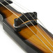 3/4 Size Electric Double Bass by Gear4music, Vintage Burst