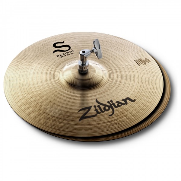 Zildjian S Series 14" Rock Hi Hat Cymbals, Pair