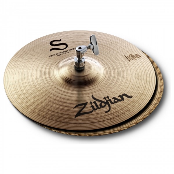 Zildjian S Series 13" Mastersound Hi Hat Cymbals, Pair