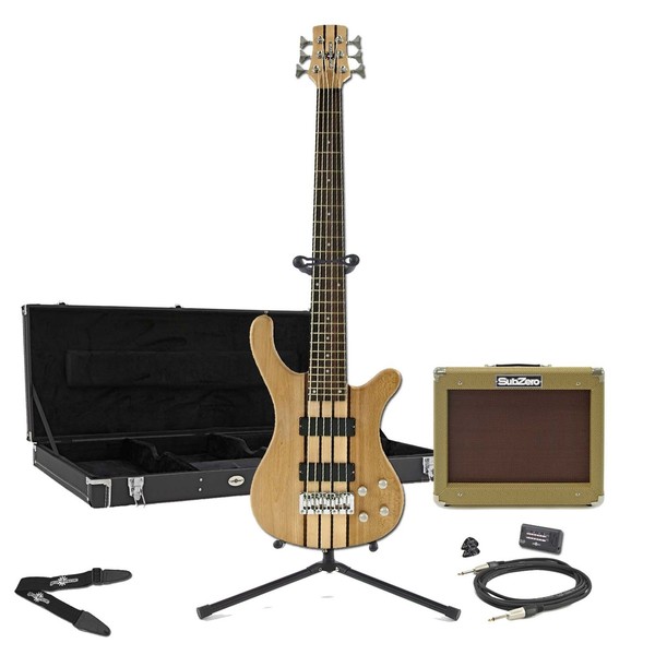 Oregon 6 String Bass + SubZero V35B Amp Pack