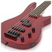 Lexington 5 String Bass Guitar + RedSub BP80 Amp Pack, Trans Red