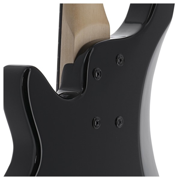 Harlem 4 Bass Guitar + 15W Amp Pack, Black