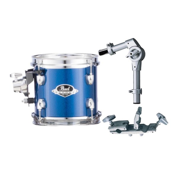 Pearl EXX 10x7 Add-On Tom Pack With TH70s & ADP-20, Blue Sparkle