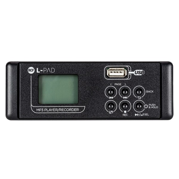 RCF Audio LPAD MKII MP3 Player and Recorder Card