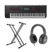 Yamaha MONTAGE 7 with Headphones and Stand - Bundle