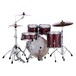 Pearl Decade Maple Crimson Galaxy Flake