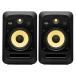 KRK V8S4 Studio Monitor, Pair - Bundle