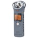 Zoom H1 Recorder with Accessory Pack, Matte Grey - Angled Front