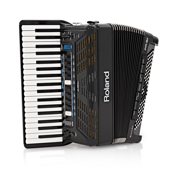 Roland FR-3X V-Accordion, Black, with Bag