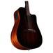 Alvarez MDA66CESHB Electro Acoustic Guitar, Shadowburst (2016)