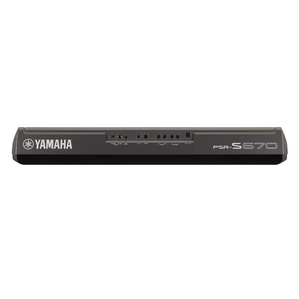 Yamaha PSR-S670 Back