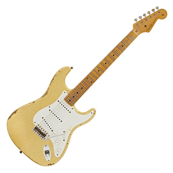 Fender Custom Shop 1955 Strat Relic, Aged Gold Sparkle #CZ525194