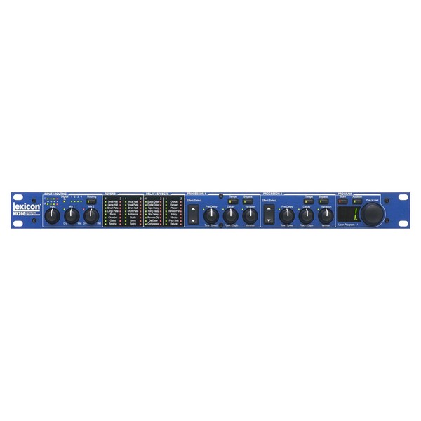 Lexicon MX200 Dual Reverb FX Processor - Front