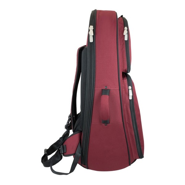 Tom and Will 26EU Euphonium Gig Bag, Black and Burgundy