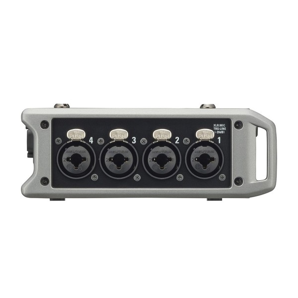 Zoom F4 MultiTrack Field Recorder with Protective Case - Recorder Side 2