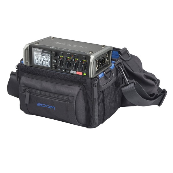 Zoom F4 MultiTrack Field Recorder with Protective Case