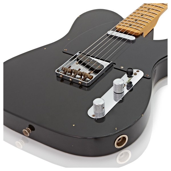 DISC Fender Custom Shop Relic Nocaster/Tele Aged Black DISC Fender Custom Shop Relic Nocaster/Tele Aged Black