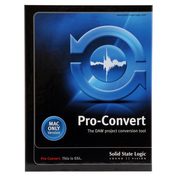 SSL ProConvert Mac Software - Front