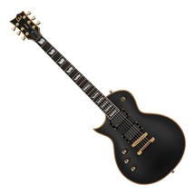 ESP LTD EC-1000 VB linkshänder E-Gitarre, schwarz