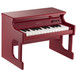 Korg TinyPiano 25 Mini Key Digital Toy Piano, Gloss Red
