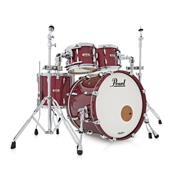 Pearl Masters MRV 22" Fusion Shell Pack, Saphir Bordeaux Sparkle