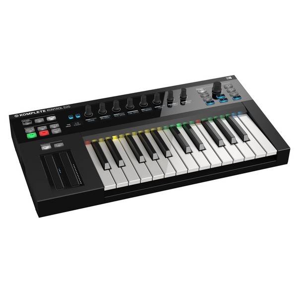 Native Instruments Komplete Kontrol S25 with Komplete 11 - Angled