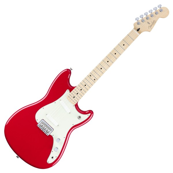 Fender Duo-Sonic Electric Guitar, MN, Torino Red