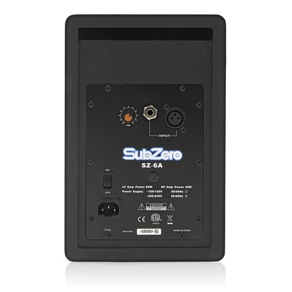 SubZero SZSM-6A Studio Monitor, Pair
